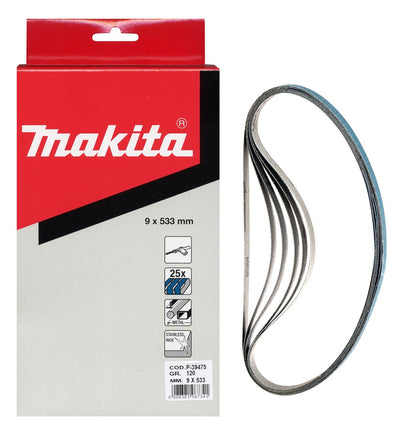 Makita accessoires schuurband blue lengte 533mm breedte 9mm korrel 40 - p-39431