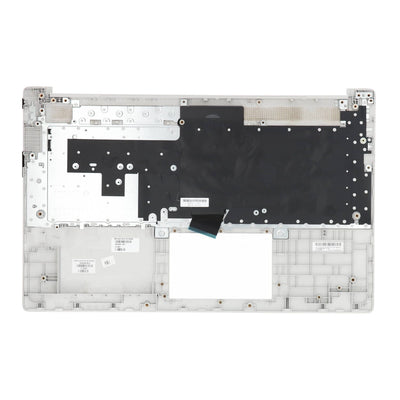 Ty hp laptop toetsenbord qwer us + top cover - zilver