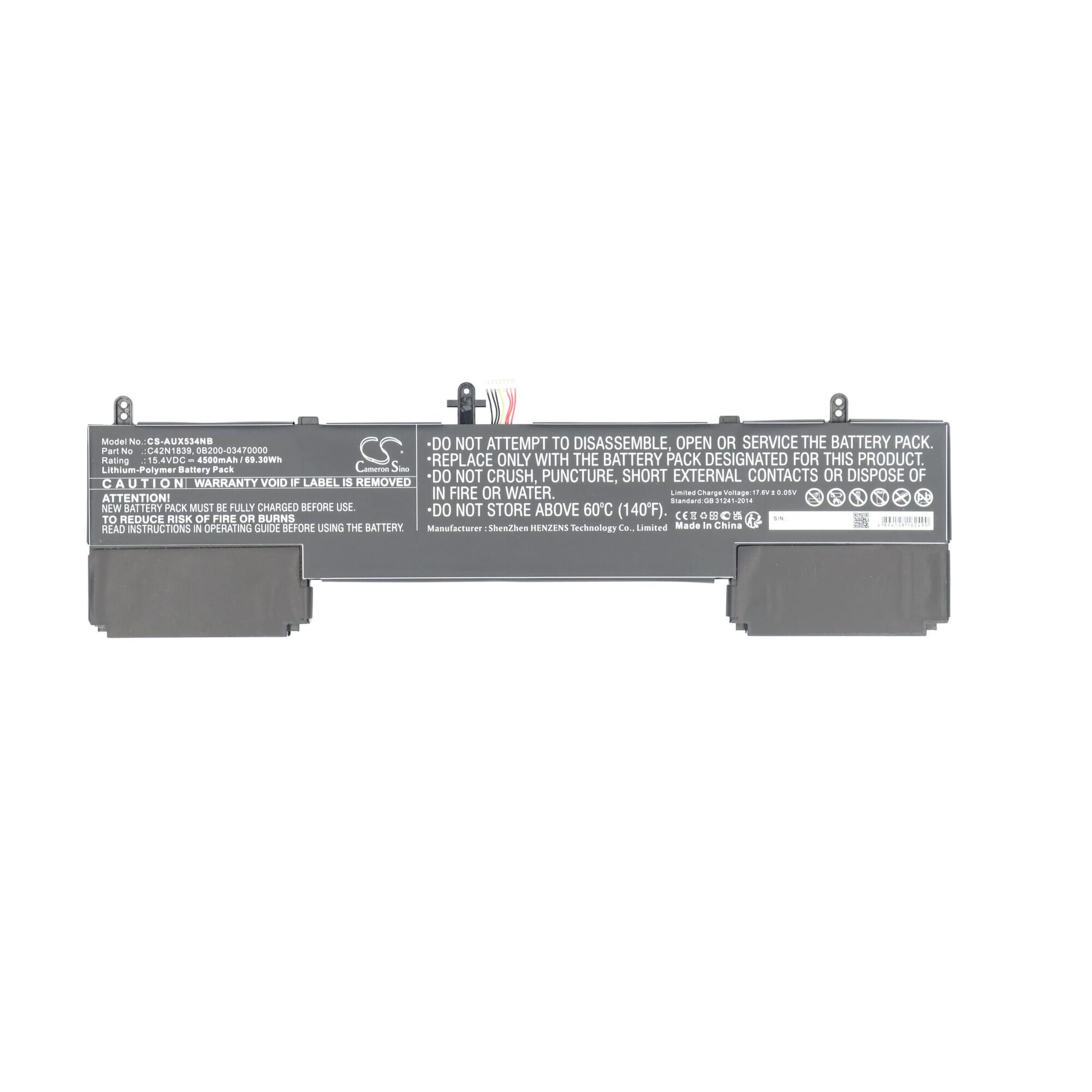 Laptop accu 4500mah