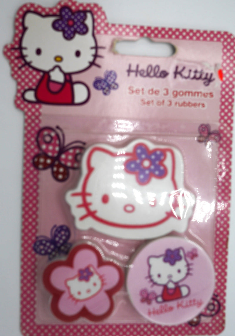 Van der doelen hello kitty gummen op blister, 3 stuks