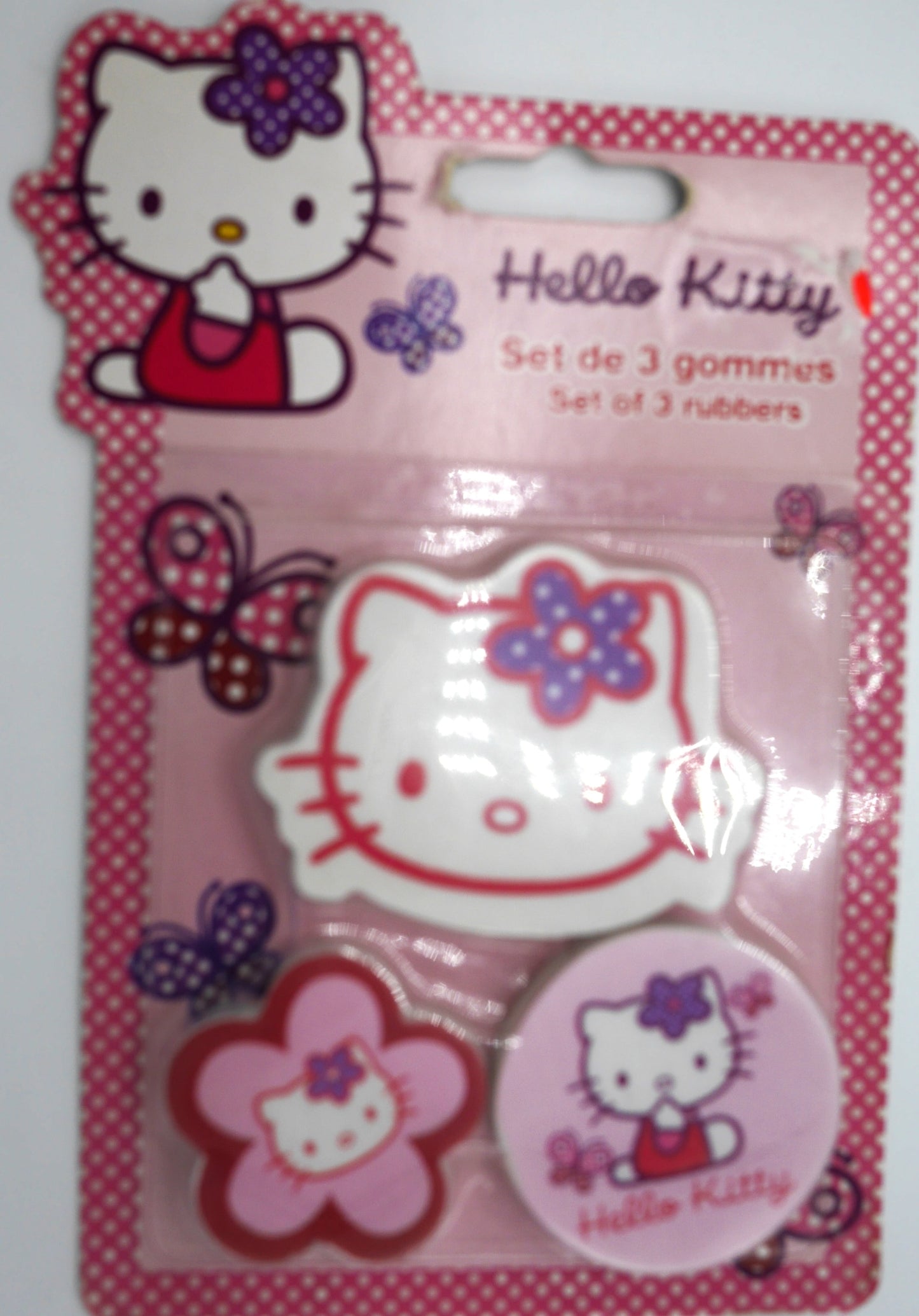 hello kitty gummen op blister, 3 stuks