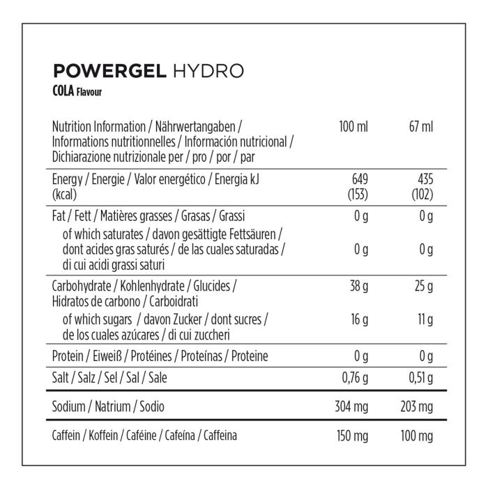 Powerbar powergel hydro 67ml