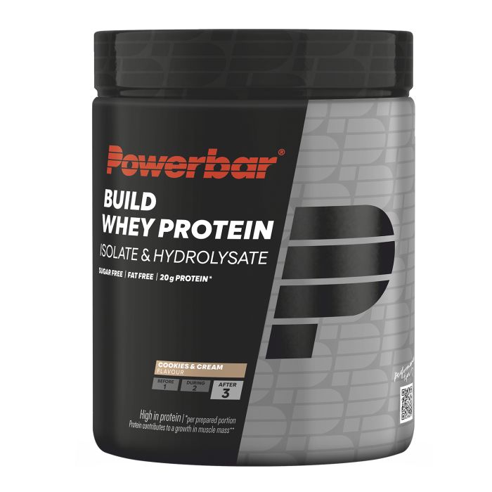 Powerbar build whey protein isolate hydroisolate 550g