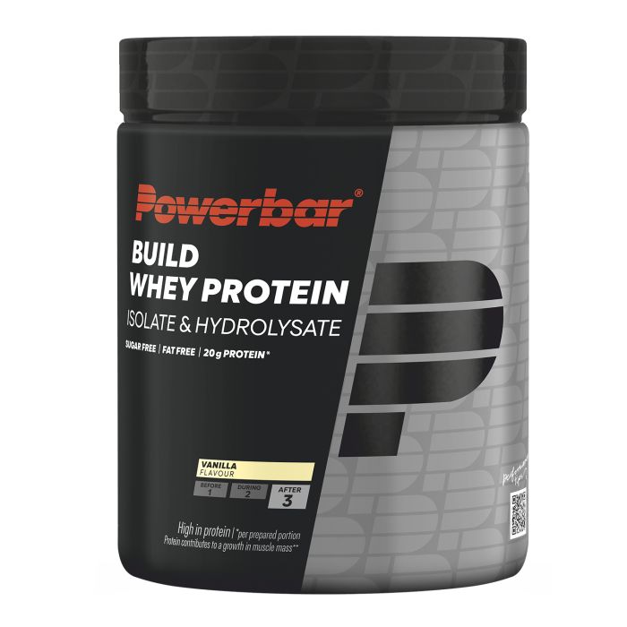 Powerbar build whey protein isolate hydroisolate 550g
