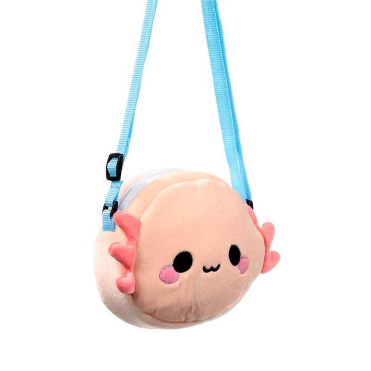 Maddie de axolotl adoramals crossbody schoudertas