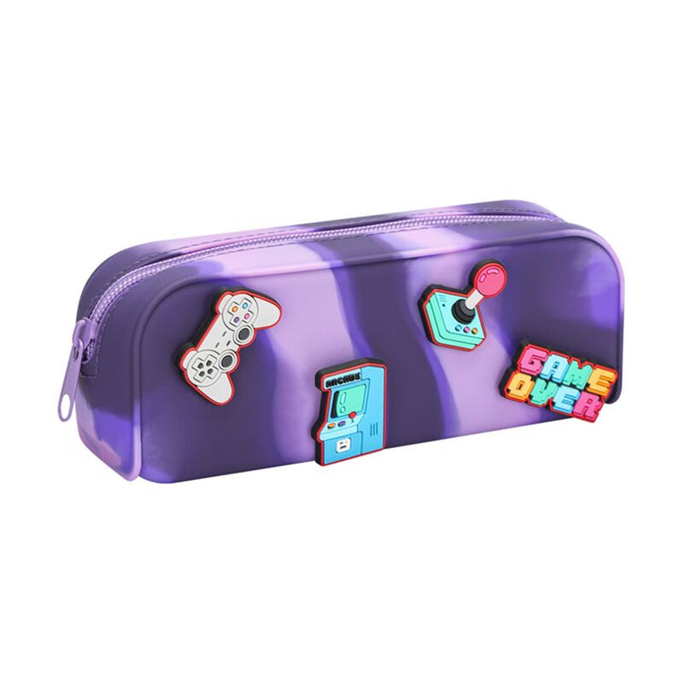 Game over charms siliconen potloodetui