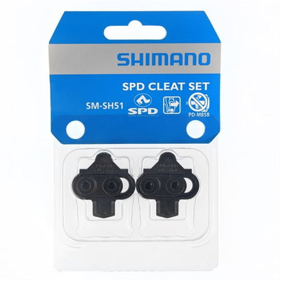 Shimano Stel spd plaatjes sh51 single