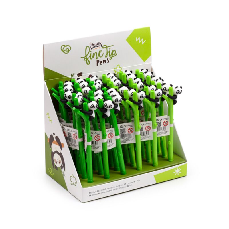 Pandarama fijnschrijver pen - zwart