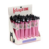 Feline fine kat fijnschrijver pen - zwart