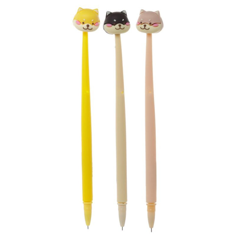 Cutiemals shiba inu fijnschrijver pen - zwart
