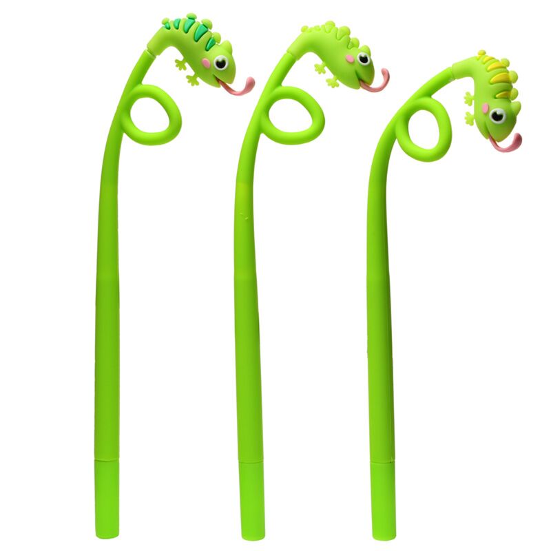 Kameleon fijnschrijver pen - zwart