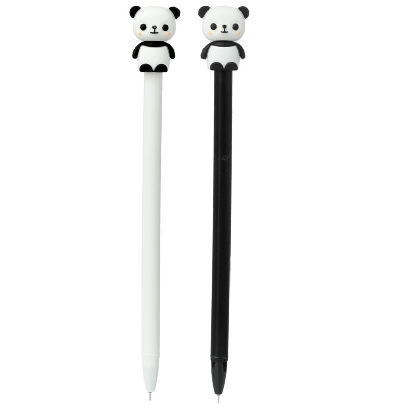 Adoramals panda fijnschrijver pen - zwart