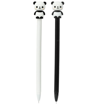 Adoramals panda fijnschrijver pen - zwart