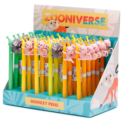 Banaan aap fijnschrijver pen - zwart