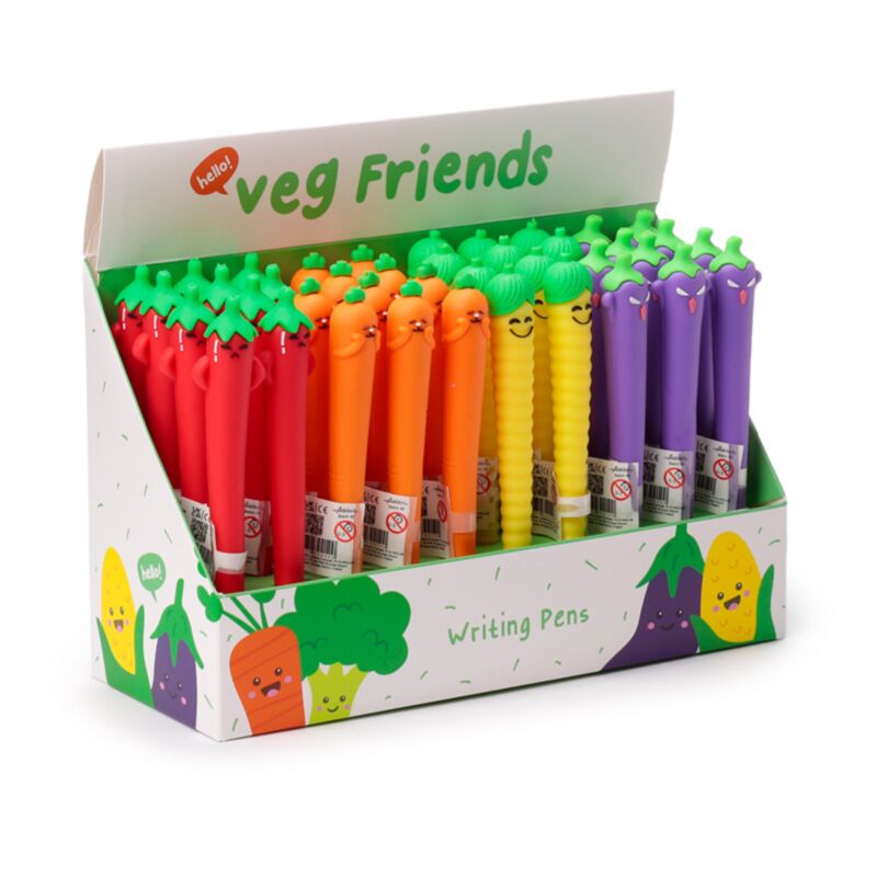 Groete vrienden fijnschrijver pen - zwart