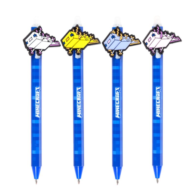 Union inkredible uitwisbare pen met pvc minecraft top