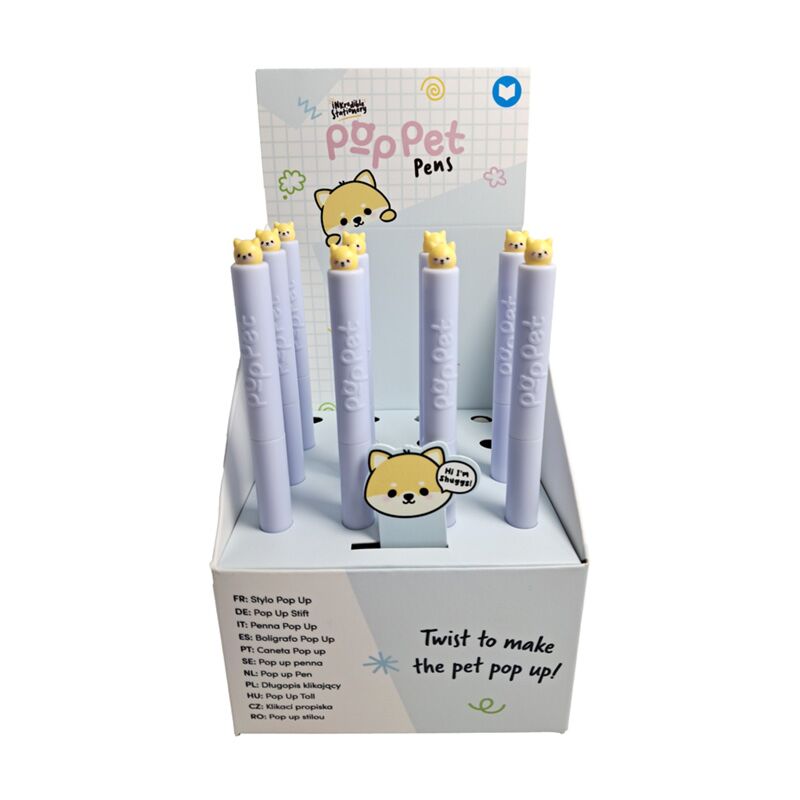 Adoramals huisdier shiba inu twist pop pen