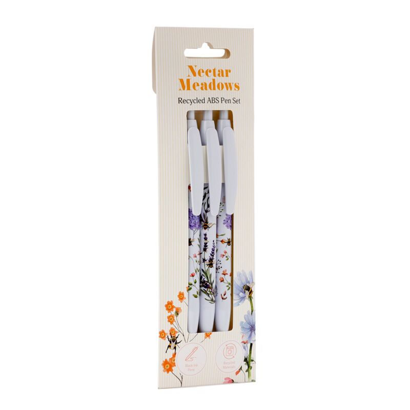 Nectar meadows gerecyclede abs (rabs) pennenset van 3
