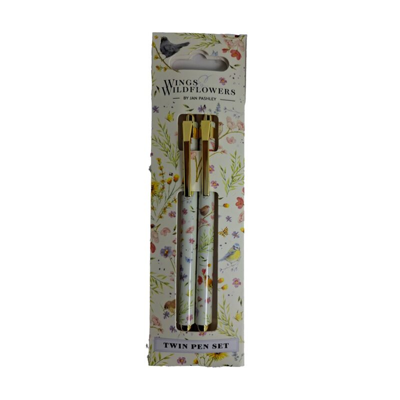 Jan pashley wings wildflowers duo pennenset zwart