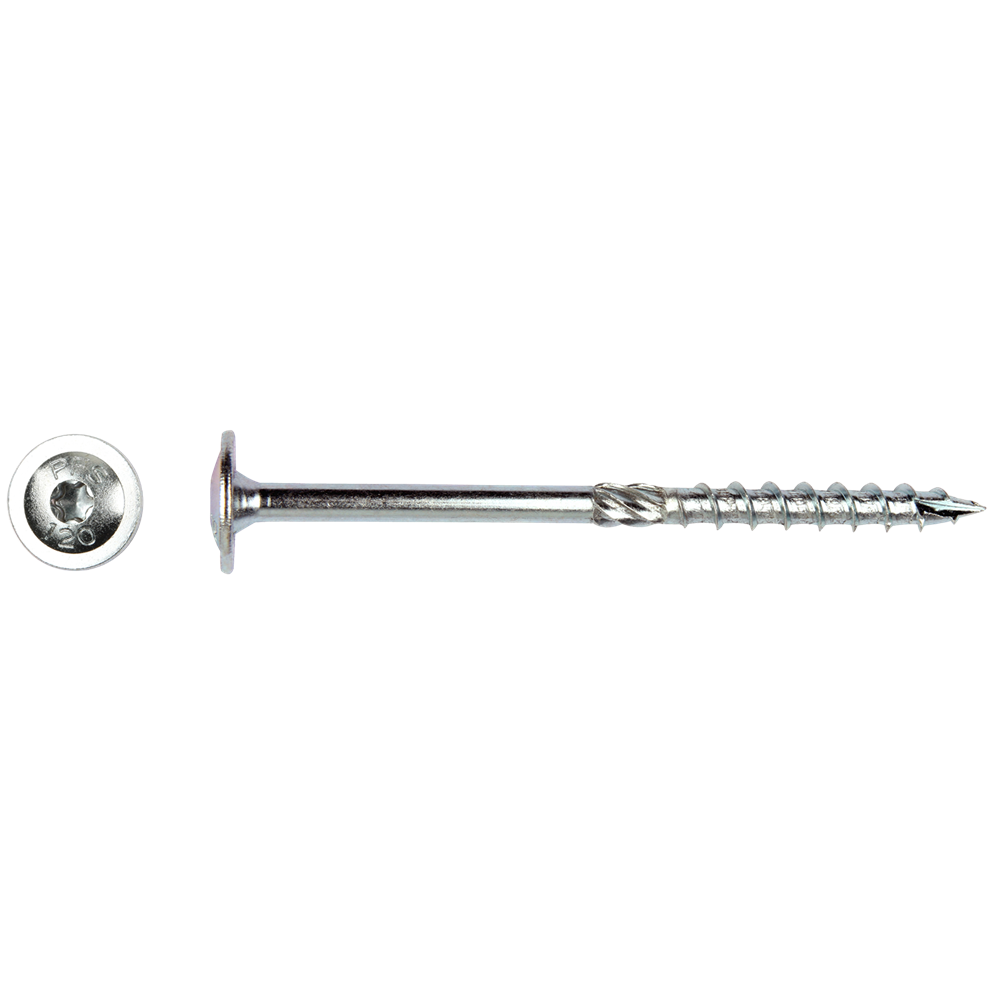 Pgb-europe pfs+ | pfs flenskophoutschroef t40 ø 8x100 zn | 50 st - pfettg001008001003