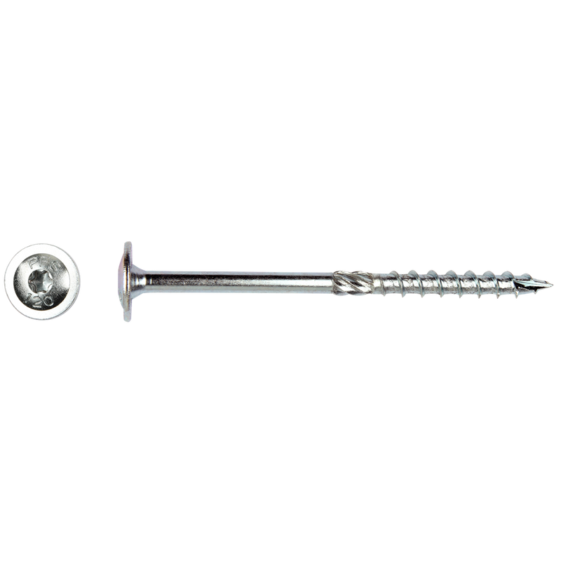Pgb-europe pfs+ | pfs flenskophoutschroef t40 ø 8x100 zn | 50 st - pfettg001008001003