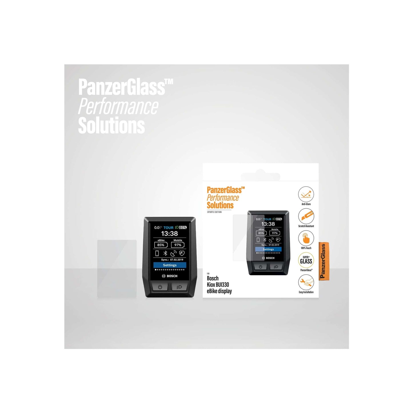Panzerglass bosch kiox bui330 screenprotector ontspiegeld