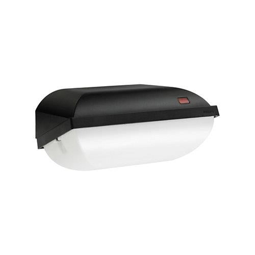 Philips beveiligingsarmatuur met sensor led 9w 830 zwart