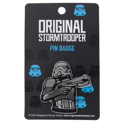 The original stormtrooper emaille button badge