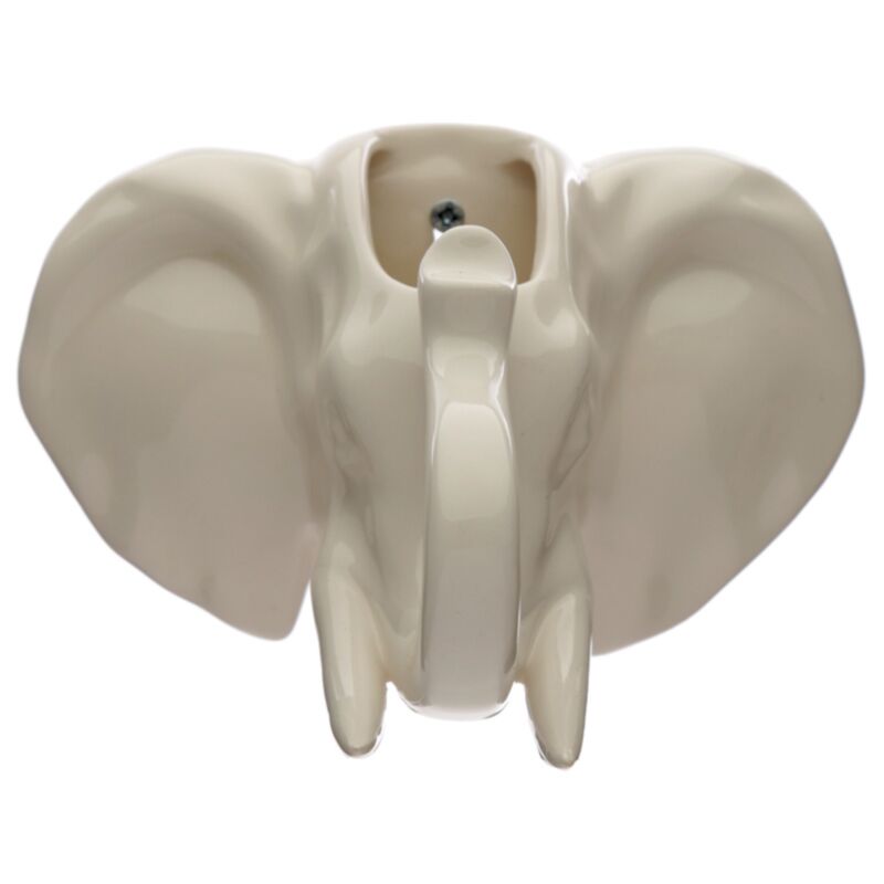 Keramiek olifant hoofd wanddecoratie bloempot binnen