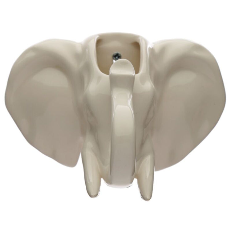 Keramiek olifant hoofd wanddecoratie bloempot binnen
