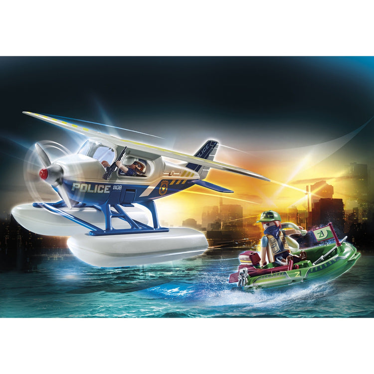 Playmobil City Action Politiewatervliegtuig Achtervolging 70779