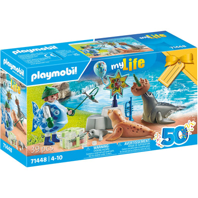 PLAYMOBIL My Life Dieren Voeren 71448