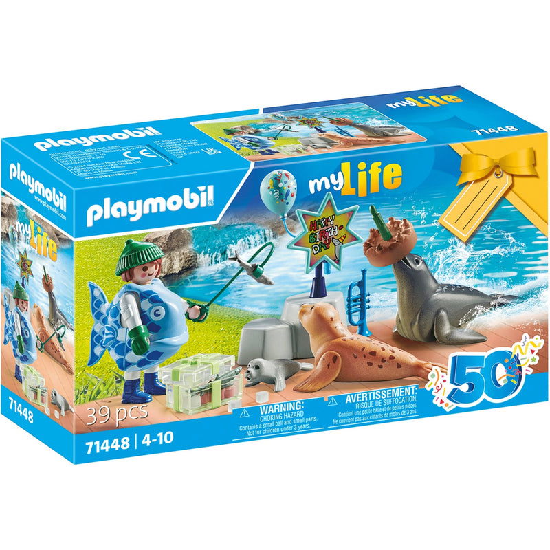 PLAYMOBIL My Life Dieren Voeren 71448