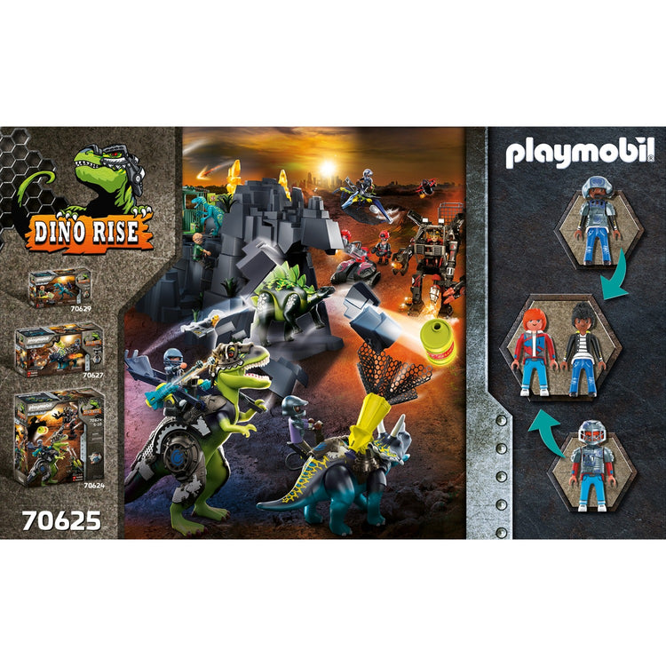 PLAYMOBIL Rise Spinosaurus: dubbele verdedigingskrach