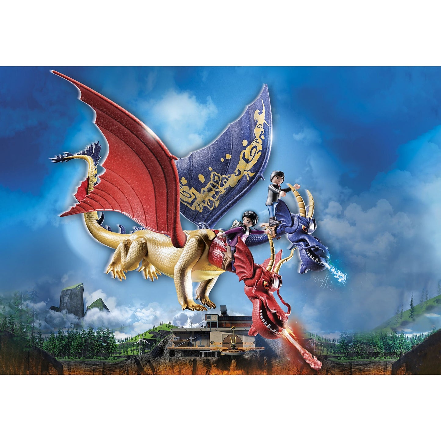 Playmobil Dragons: The Nine Realms Wu Wei met Jun 71080