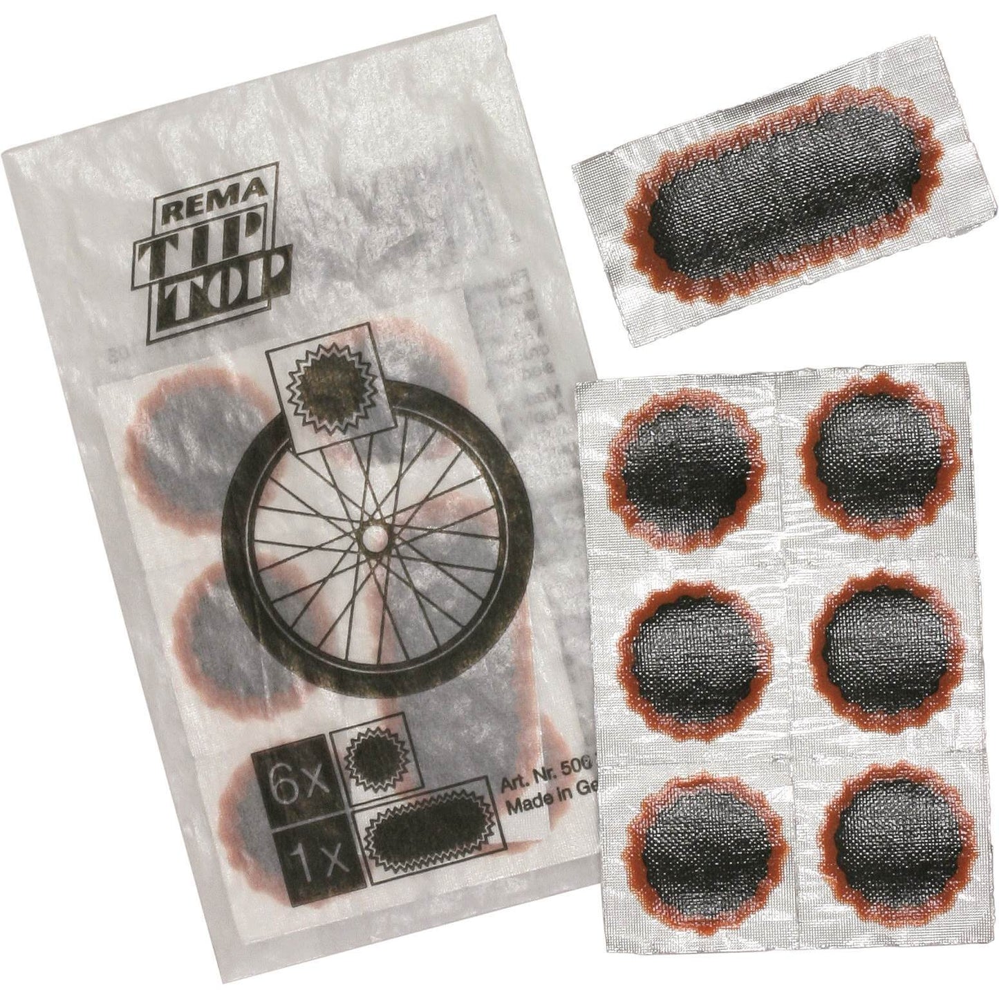 Rema Tiptop Pleister strip, 6x rond en 1x lang