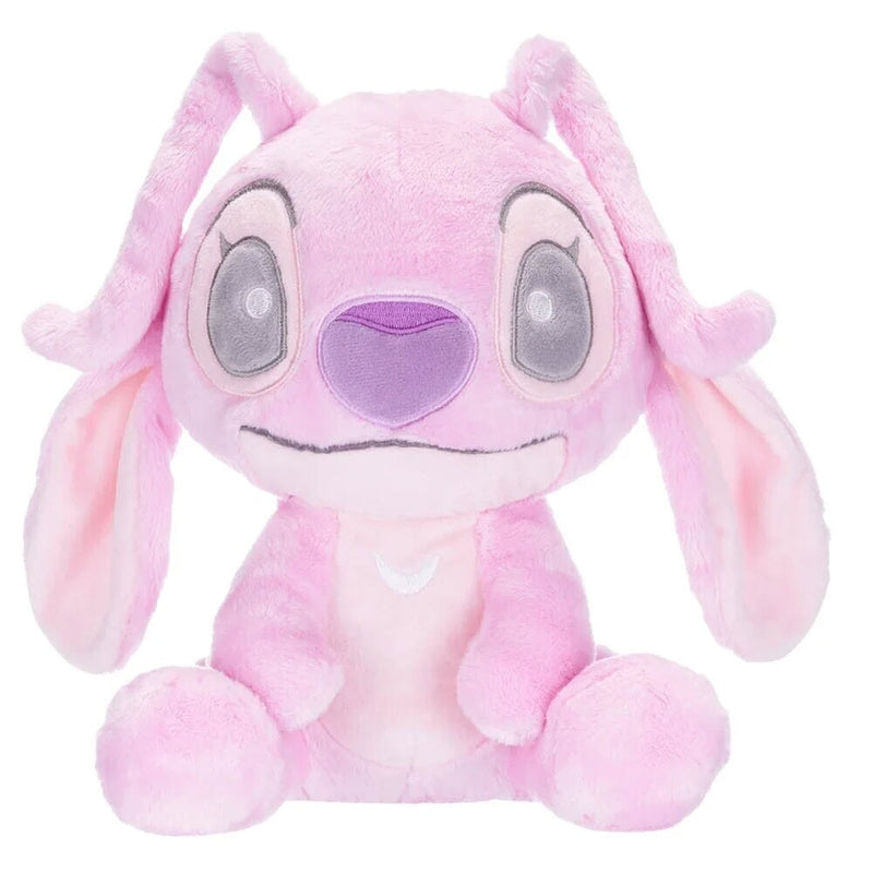 Disney stitch pluche snuggletime 23 cm rood