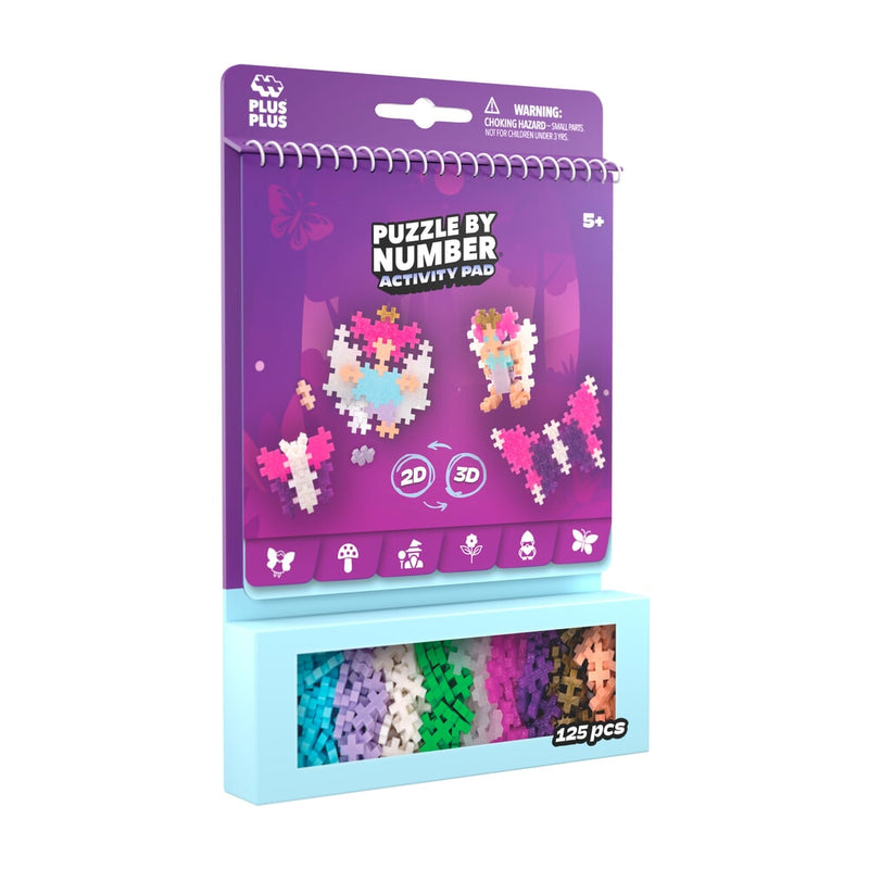 Plus plus plus-plus activity pad - enchanted forest (4348)
