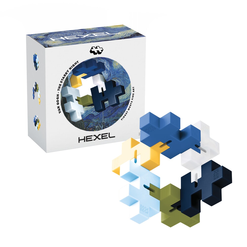 Plus plus plus-plus hexel van gogh the starry night (4363)