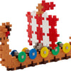 Plus plus tube viking schip plus-plus: 100 stuks (4312)