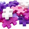 Plus plus tube glitter big plus-plus: 15 stuks (3432)