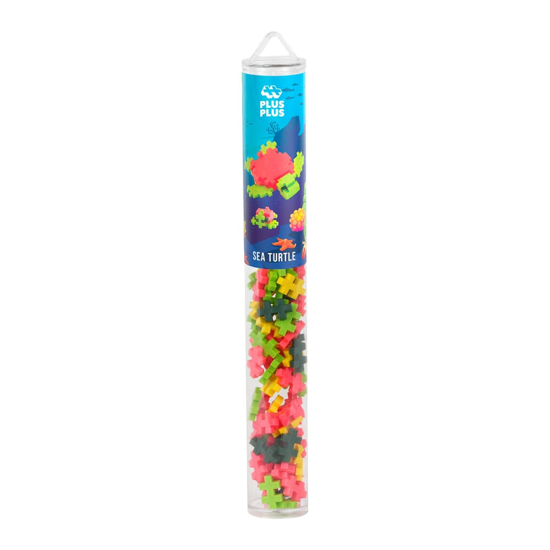 Plus plus plus-plus zeeschildpand: 100 stuks tube (4327)