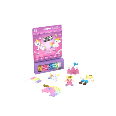Brandunit plus plus puzzel met nummers van eenhoorn