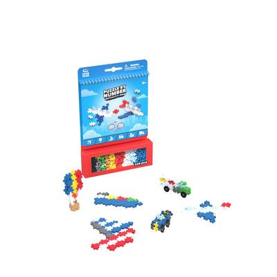 Brandunit plus plus puzzel met nummers van vliegtuigen