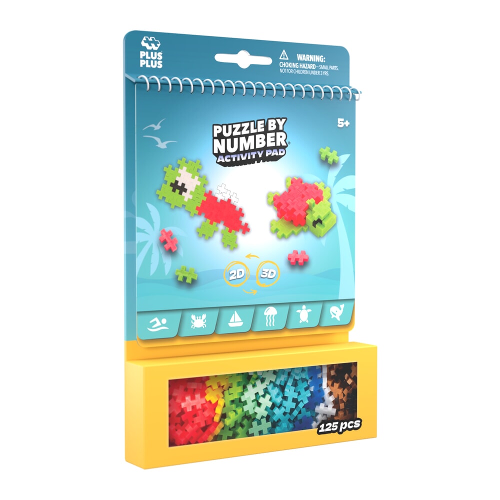 Plus plus plus-plus activity pad – oceaan (3991)