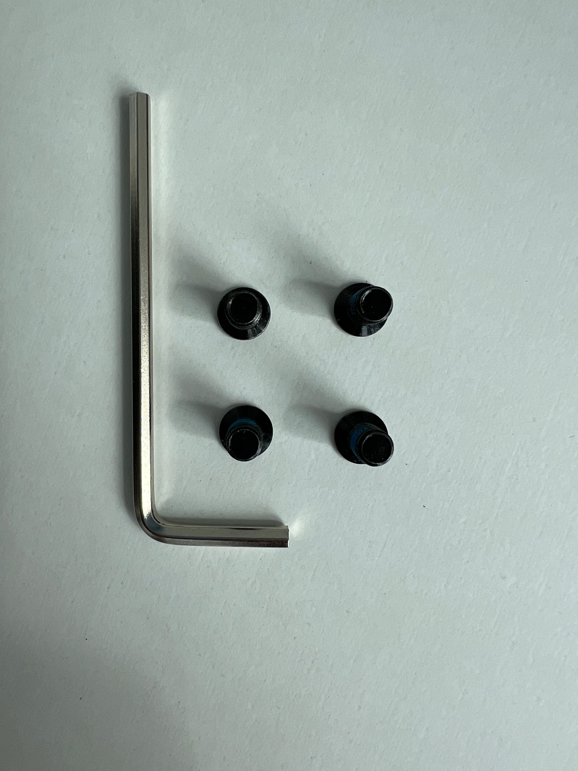 Pro-mounts 4 stuurkolom schroeven + inbus xiaomi ninebot