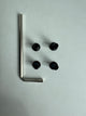 Pro-mounts 4 stuurkolom schroeven + inbus xiaomi ninebot