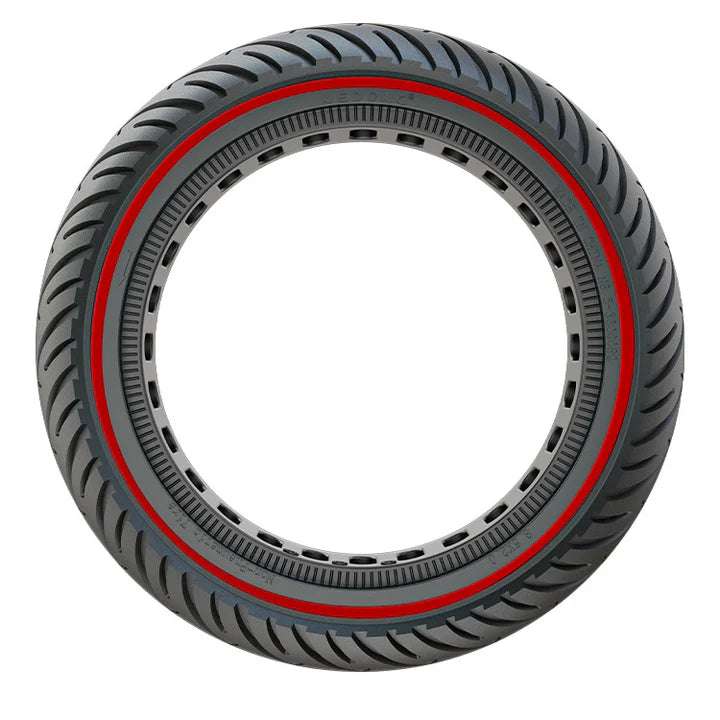 Pro-mounts buitenband massief 8 1 2 zwart rode lijn