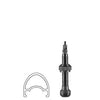 Axa ventiel sc tubeless 40mm sv zw set a 2