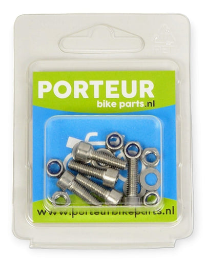 Porteur Bout en moer Porteur M5 inbus rvs